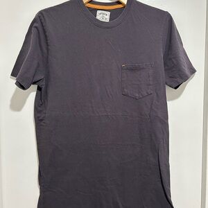 Captain Fin Dark Gray Pocket Tee